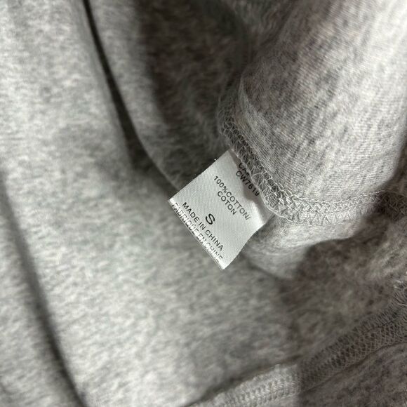 Chaser Gray Baby Rib Henley Hoodie Size S - Picture 13 of 13